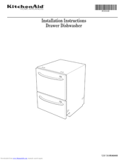 KitchenAid KUDD01DSSS0 Installation Instructions Manual