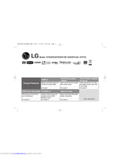 LG HT553DV Owner's Manual