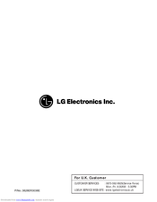 LG WD-14316FD Owner's Manual