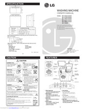 LG WP-1270R Owner's Manual