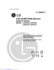 LG LAC3700 Owner's Manual