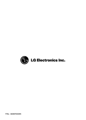 LG WD-102640T Owner's Manual