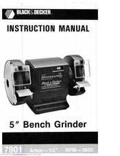 Black & Decker 7901 Instruction Manual