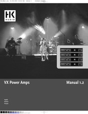 Hughes & Kettner VX 2402 Manual