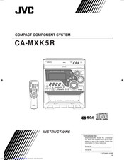 JVC CA-MXK5R Instructions Manual
