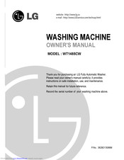 LG WT1485CW Owner's Manual
