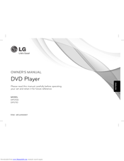 LG DP-570D Owner's Manual