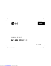 LG DP382B-NB Manual