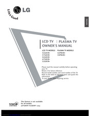 LG 32LB5R Series Owner's Manual
