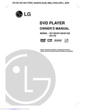 LG DV140 Owner's Manual