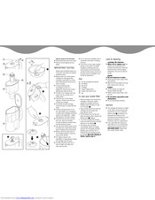 Kenwood WF970 Series User Manual