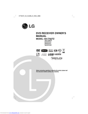 LG XH-T762TZ Owner's Manual