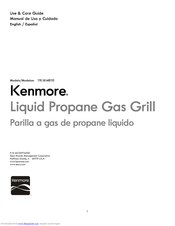 Kenmore 119.16148110 Use & Care Manual