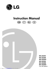 LG MH-2020S Instruction Manual