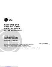 LG MH-2688IXC Owner's Manual