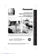 PANASONIC PV-C2022-K Operating Instructions Manual