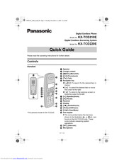 PANASONIC KX-TCD220E Quick Manual