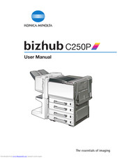Konica Minolta BIZHUB C250P User Manual