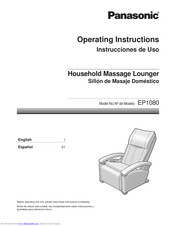 PANASONIC EP1080 Operating Instructions Manual