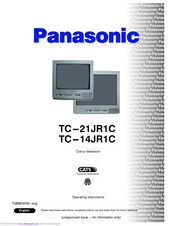 PANASONIC TC-21JR1F Operating Instructions Manual