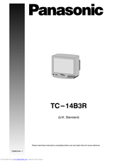 Panasonic TC-14B3R Instruction
