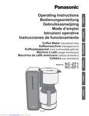PANASONIC NC-ZF1 Operating Instructions Manual