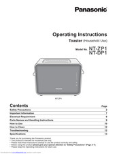 PANASONIC NC-ZP1 Operating Instructions Manual