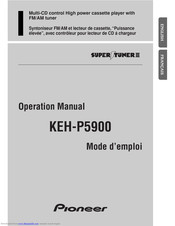 Pioneer KEH-P5900 Operation Manual