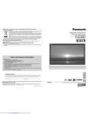 PANASONIC Viera TH-37PV60EY Operating Instructions Manual