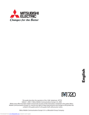 Mitsubishi Electric M720 User Manual