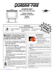 Quadra-Fire HUDBAY-FS Owner's Manual