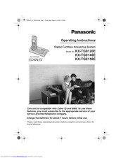 PANASONIC KX-TG9140E Operating Instructions Manual