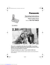 PANASONIC KX-TG7100CX Operating Instructions Manual