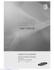 Samsung LA32C350 User Manual