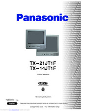PANASONIC TX-14JT1C Operating Instructions Manual