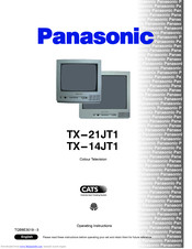 PANASONIC TX-14JT1 Operating Instructions Manual