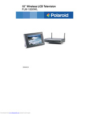 POLAROID FLM-1000WL User Manual