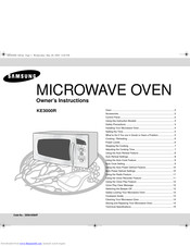 Samsung KE3000R Owner's Instructions Manual