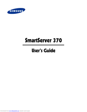 Samsung SMARTSERVER 370 User Manual
