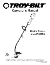 Troy-Bilt TB32CS Operator's Manual