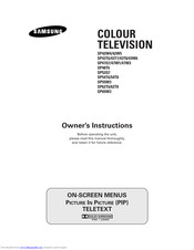 Samsung SP43T7 Owner's Instructions Manual