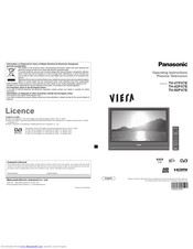 PANASONIC Viera TH-42PX7H Operating Instructions Manual