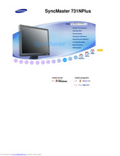 Samsung SyncMaster 731NPlus User Manual