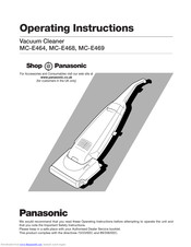 PANASONIC MC-E469 Operating Instructions Manual