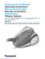 PANASONIC MC-E785 Operating Instructions Manual