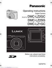 PANASONIC LUMIX DMC-LZ2GC Operating Instructions Manual