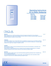 PANASONIC LIAV14IM Operating Instructions Manual