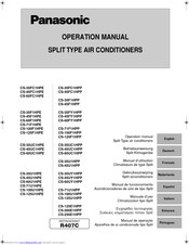 PANASONIC CS-35FY1HPP Manual De Funcionamiento
