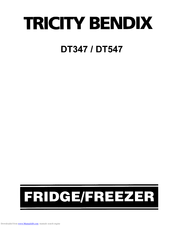 Tricity Bendix DT547 User Manual
