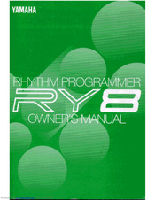 YAMAHA RY8 Owner's Manual
